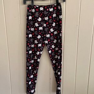 LuLaRoe Kitty Cat leggings-OS